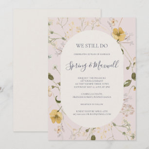 Spring Wildflower   Blush We doen nog steeds Vow R Kaart