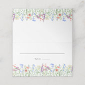 Spring Wildflower Boho Garden Wedding (Buitenkant ongevouwen)