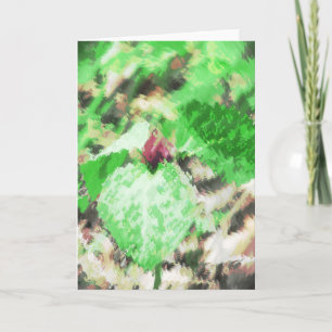 Spring Wildflower Digital Art Kaart