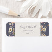 Spring Wildflower | Paars terugzendadres van Dusty Etiket (Insitu)