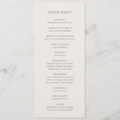 Spring Wildflower | Programma voor onzin (Achterkant)