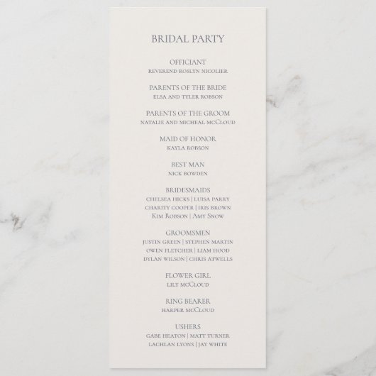 Spring Wildflower | Programma voor onzin (Achterkant)