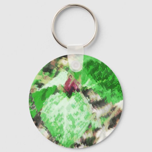 Spring Wildflower Sleutelhanger (Voorkant)