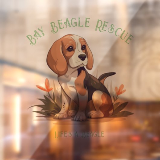 Spring Window Cling Raamsticker (Vel 2)