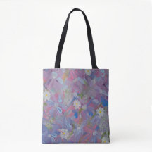 Spring Wonderland Floral Canvas tas