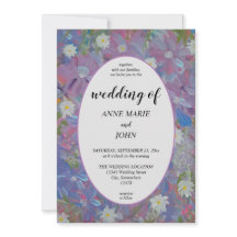 Spring Wonderland Floral Faire-part de mariage