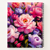 Spring Zen Sunrise Pink Blossom Garden  Notitieboek (Achterkant)