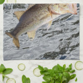 springbas visser theedoek (Gevouwen)