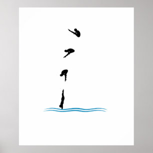SPRINGBOARD DIVING POSTER