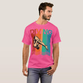 Springboardduiken T-shirt (Voorkant volledig)