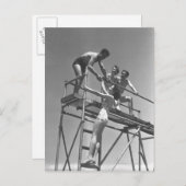 Springboarden Briefkaart (Voorkant / Achterkant)