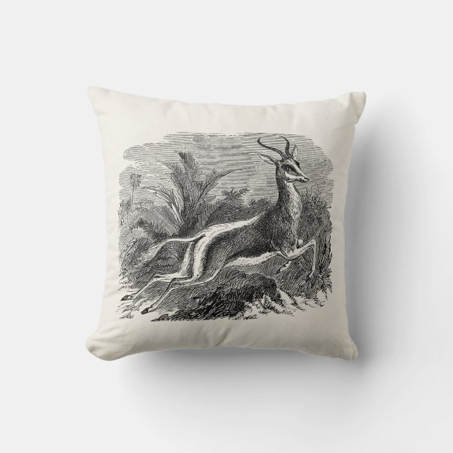  Springbok Antelope Gazelle Persoonlijk Kussen (Voorkant)