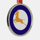 Springbok Metalen Ornament (Rechts)