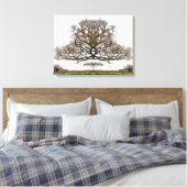 SPRINGBOMEN CANVAS AFDRUK (Insitu (Slaapkamer))
