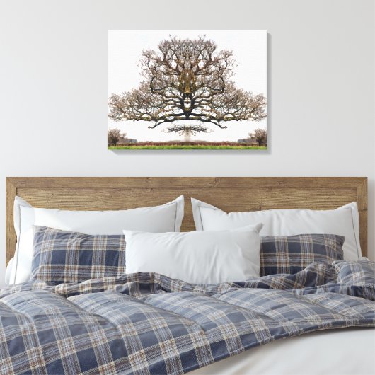SPRINGBOMEN CANVAS AFDRUK (Insitu (Slaapkamer))
