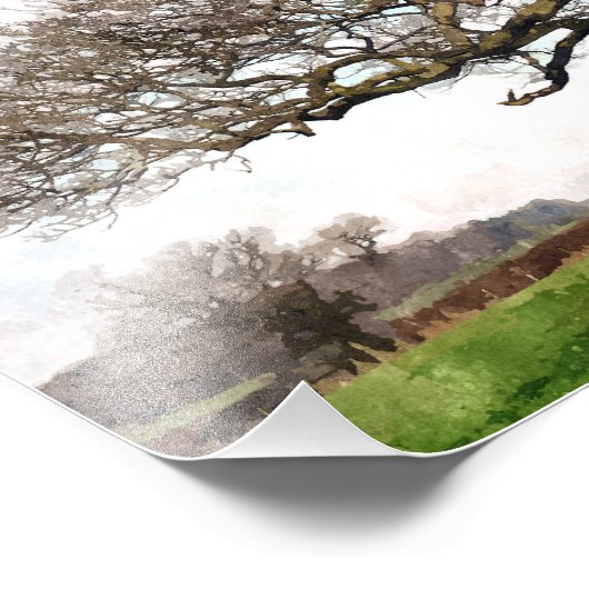 SPRINGBOMEN FOTO AFDRUK (Hoek)