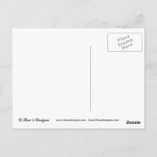 Springbrook Briefkaart (Achterkant)