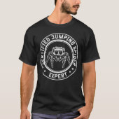 Springen Spider Expert Springen Spinnen T-shirt (Voorkant)