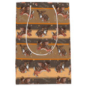 Springende Jackalope Medium Cadeauzakje (Voorkant)