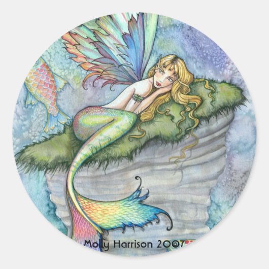 springende karper Stickers (Voorkant)