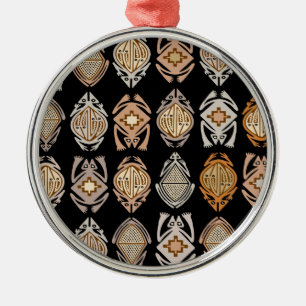Springende kikkers metalen ornament