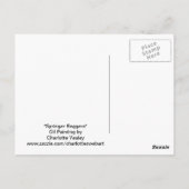 Springer lance la carte postale originale (Dos)