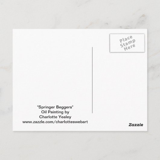 Springer lance la carte postale originale (Dos)