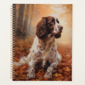Springer Spaniel à l'automne Feuilles automne Insp (Devant)