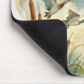 Springer Spaniel and Mallard Duck Double Exposure Muismat (Hoek)