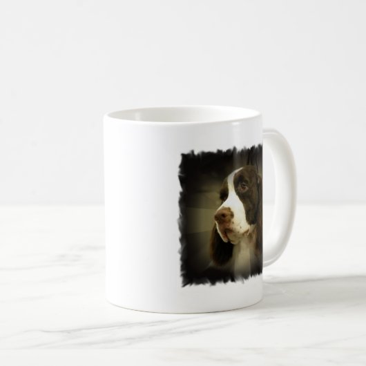 Springer Spaniel Ceramic Mok (Voorkant rechts)
