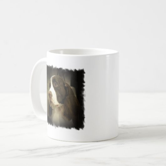 Springer Spaniel Ceramic Mok (Voorkant links)