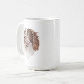 Springer Spaniel Chien Mug | 15 oz (Devant gauche)