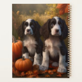 Springer Spaniel chiot Automne Délice Citrouille (Dos)