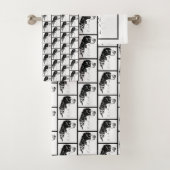 Springer Spaniel  Dog Art Bad Handdoek (Insitu)