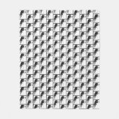 Springer Spaniel  Dog Art Fleece Deken (Voorkant)