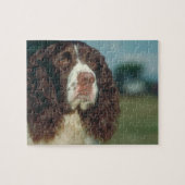 Springer Spaniel Dog Puzzle Legpuzzel (Horizontaal)