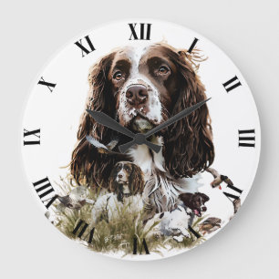 Springer Spaniel Grote Klok