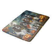 Springer Spaniel Halloween Spooky Badmat (Gekanteld)