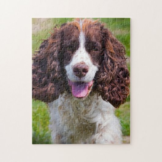 Springer Spaniel Hond Legpuzzels. Legpuzzel (Verticaal)