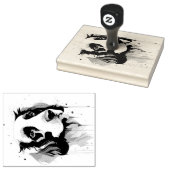 springer spaniel hondenstempel 	rubberstempel (Gestempeld)