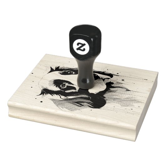 springer spaniel hondenstempel 	rubberstempel (Stempel)