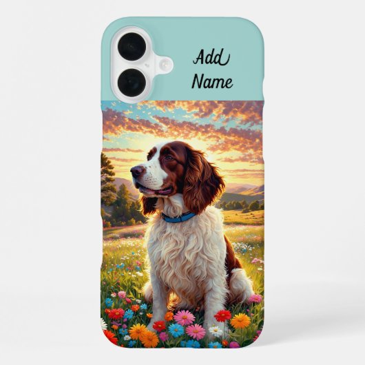 Springer Spaniel  iPhone Hoesje (Achterkant)