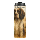 Springer Spaniel Jachthond met fazanten Thermosbeker (Voorkant)