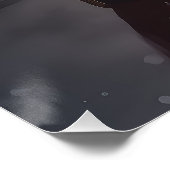 Springer Spaniël Kerstman Feestelijke Kerstmis Perfect Poster (Hoek)