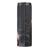 Springer Spaniël Kerstman Feestelijke Kerstmis Thermosbeker (Achterkant)