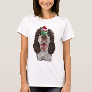 Springer Spaniel met Cupcake T-shirt