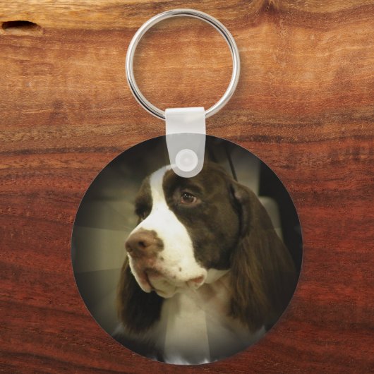 Springer Spaniel-Sleutelhanger Sleutelhanger (Voorkant)