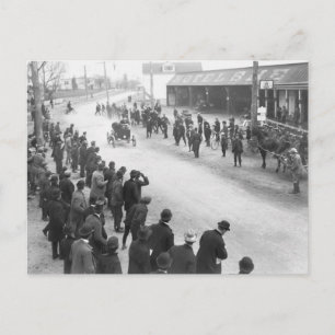 Springfield Auto Race: 1900 Briefkaart