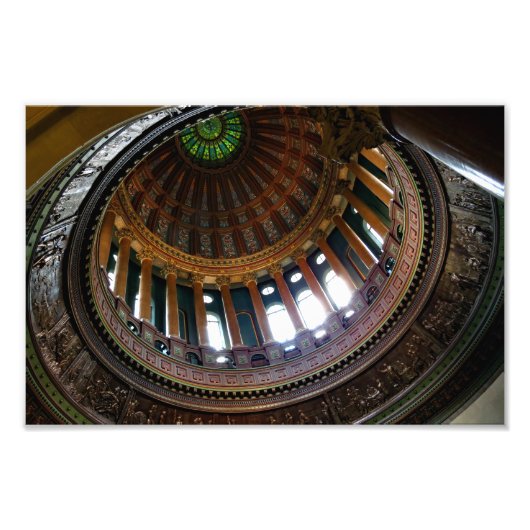 Springfield Illinois Foto Afdruk (Voorkant)