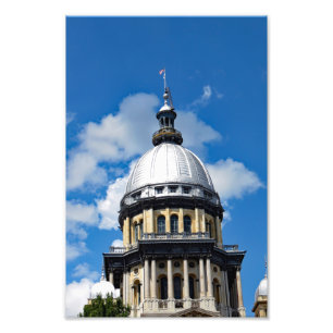 Springfield Illinois Foto Afdruk